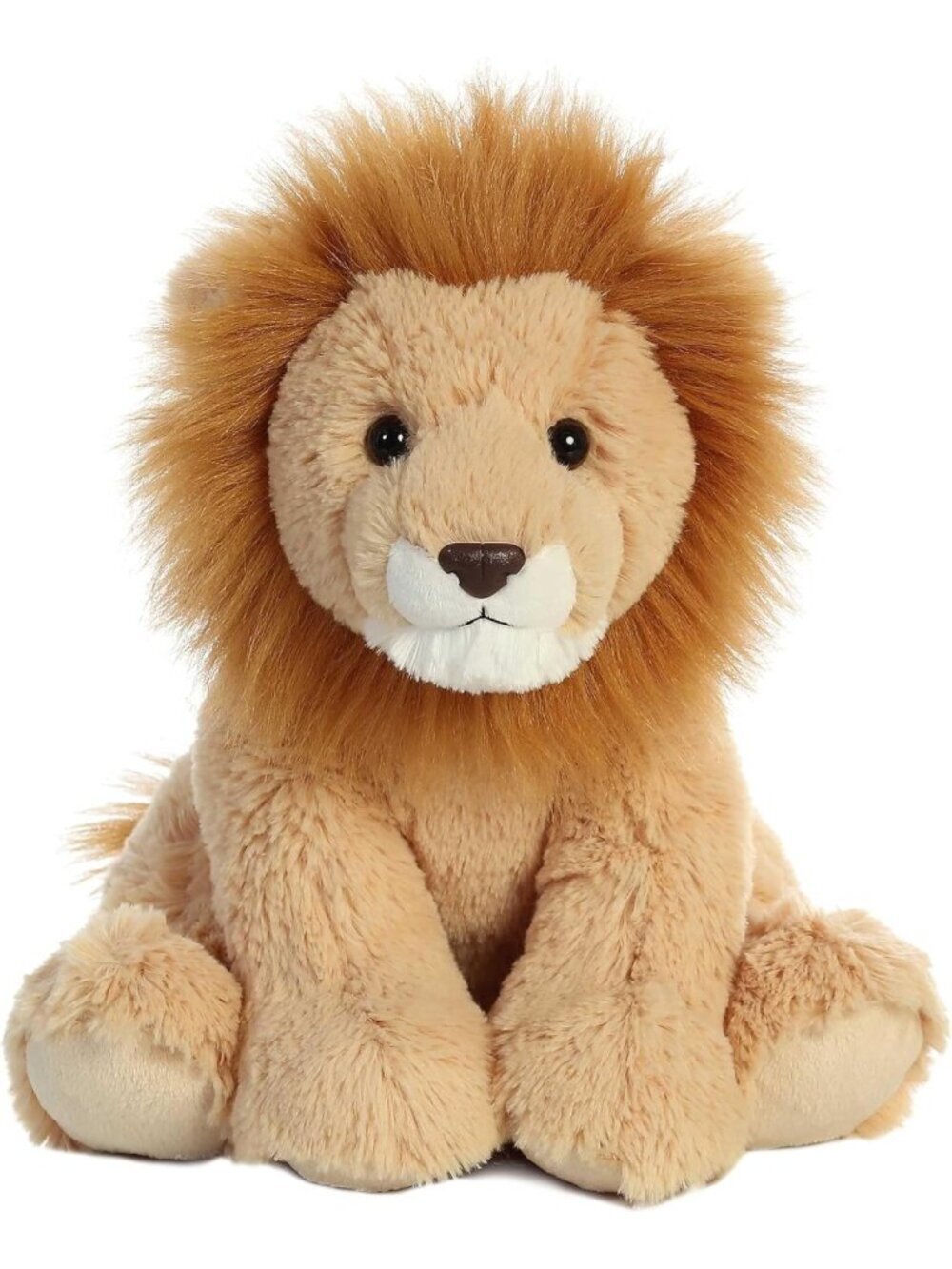 Cozy Cuddly Lion Stuffed Animal - 14" Plush Toy for Endless Snuggles & Comfort